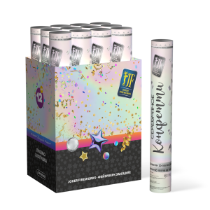 Хлопушка Серебряное конфетти JF H300-50PF/04 Jocker Fireworks